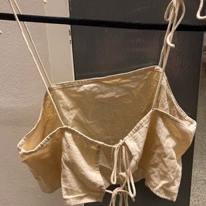 ASOS tie back shirt 🌟💛🌝